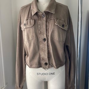 Free People boxy jacket.  Small